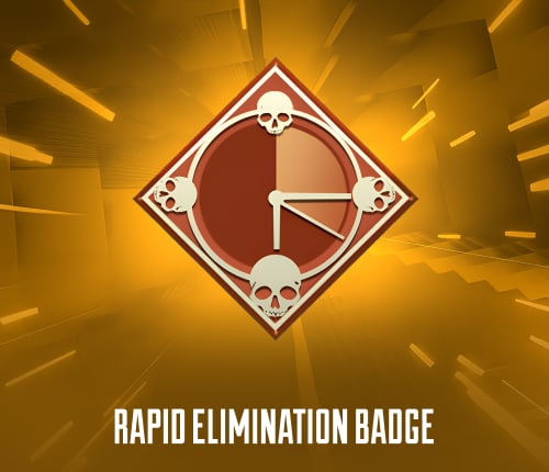 RAPID ELIMINATION BADGE